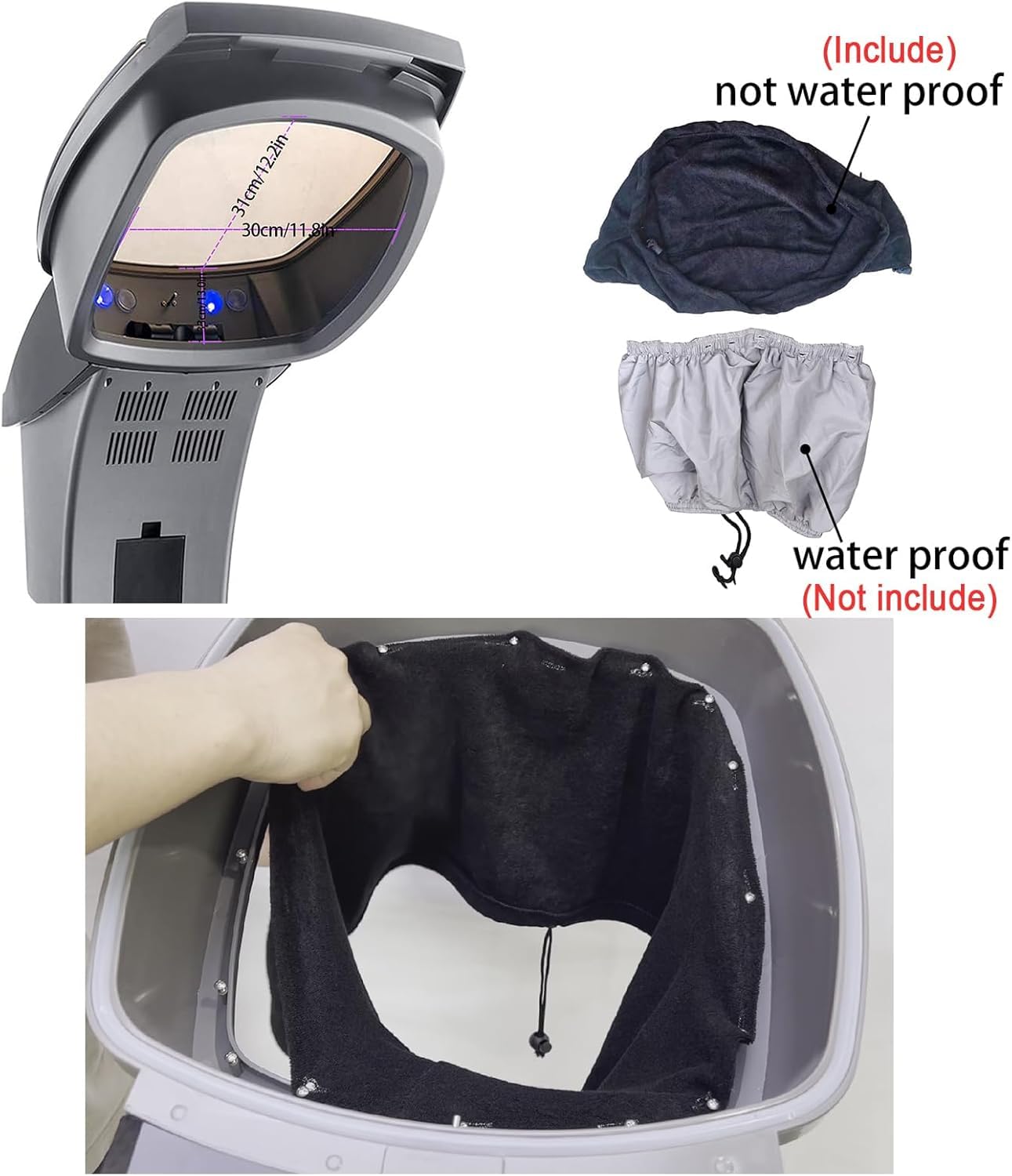 Elitzia Professional 7-Color Hair Steamer with Black Hood - Micro Mist Ozone Hair Treatment Machine for Natural Black Hair | Adjustable Height, Wheels, 3 Modes & 5-Level Time/Temperature Control | Perfect for Hair Dye, Perm & Deep Conditioning at Home or Salon (Model ET1408T)
