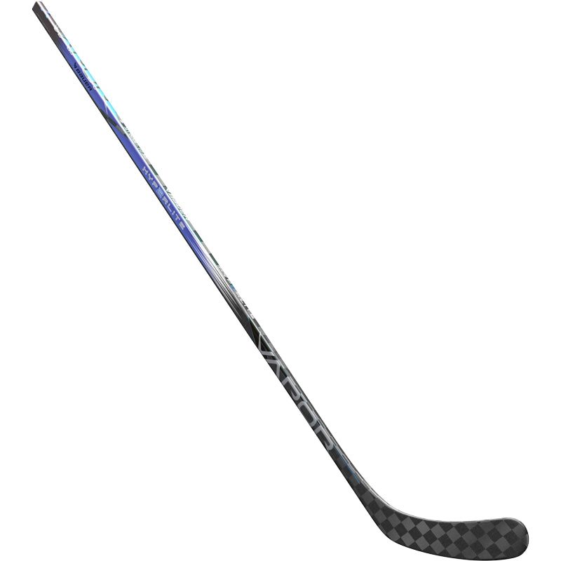 Bauer Vapor HyperLite2 One Piece Hockey Stick - Junior 50 Flex, Lightweight Blue Composite - Perfect for Youth Ice Hockey Training & Games