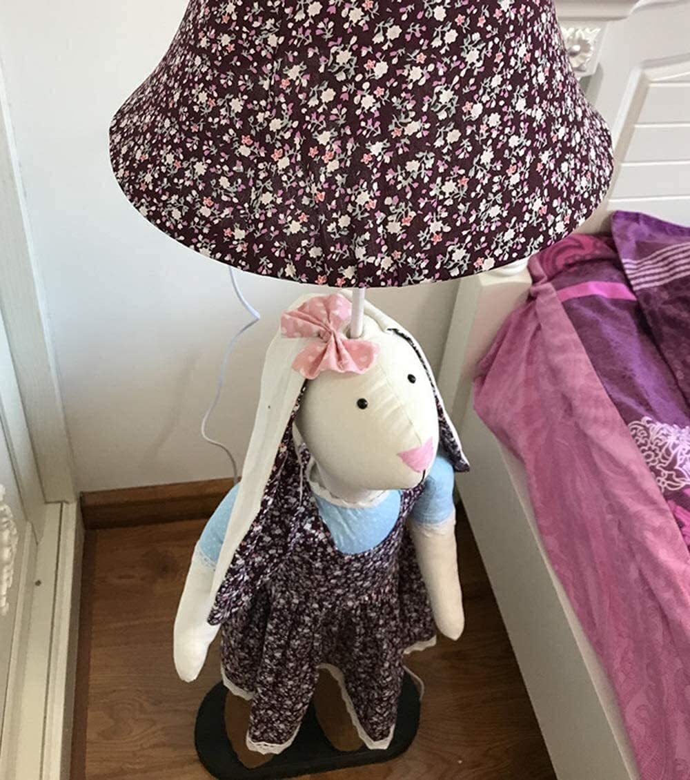 Cartoon LED Floor Lamp for Kids Room - Modern Minimalist Desk & Bedside Light with Button Switch - Perfect for Study, Living Room & Bedroom Decor