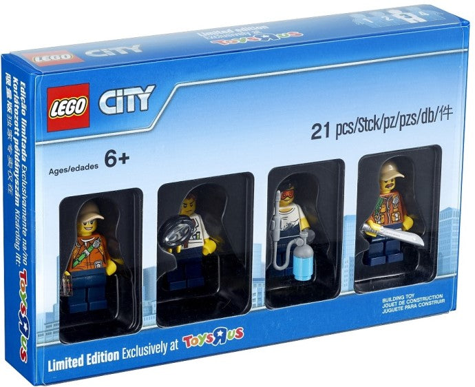 LEGO City Jungle Explorer Minifigures Set 5004940 - Exclusive Toys R Us Collectible for Kids & Adults - Perfect for Jungle Adventure Play & Display