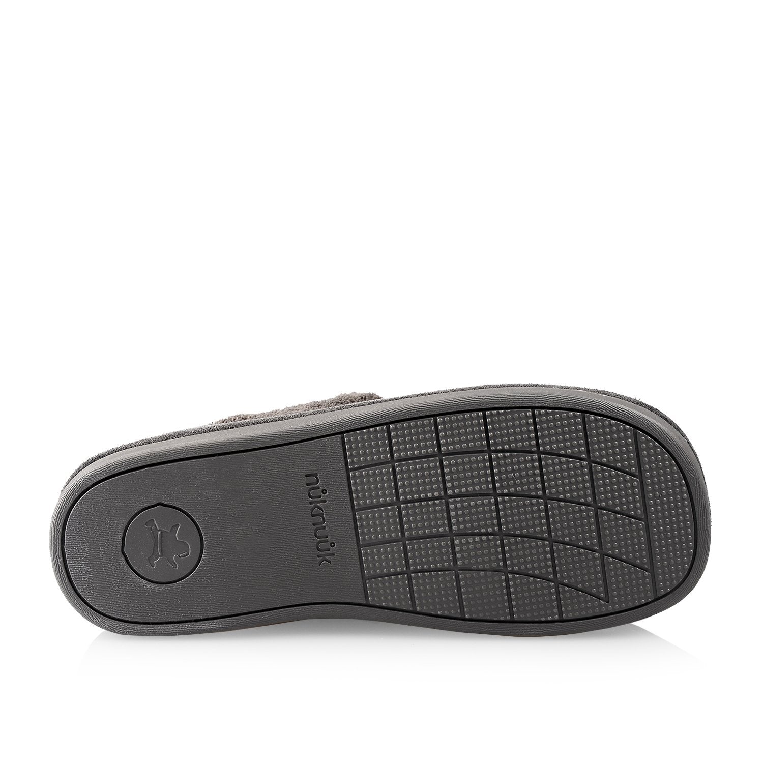 Men's Comfortable Grey Slippers - Soft Indoor/Outdoor House Shoes for Relaxation at Home, Lounging & Quick Errands