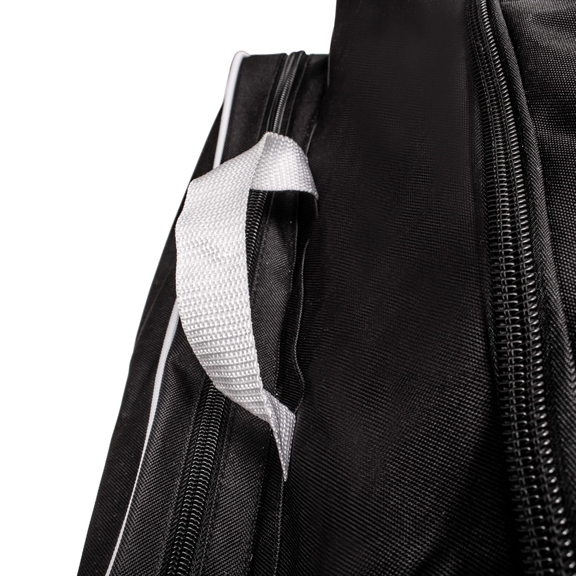 37-Inch Black NHL Durable Oversized Duffle Bag with 3 Pockets & Double Carry Handle - Perfect for Travel, Gym, Sports Equipment & Hockey Gear Storage