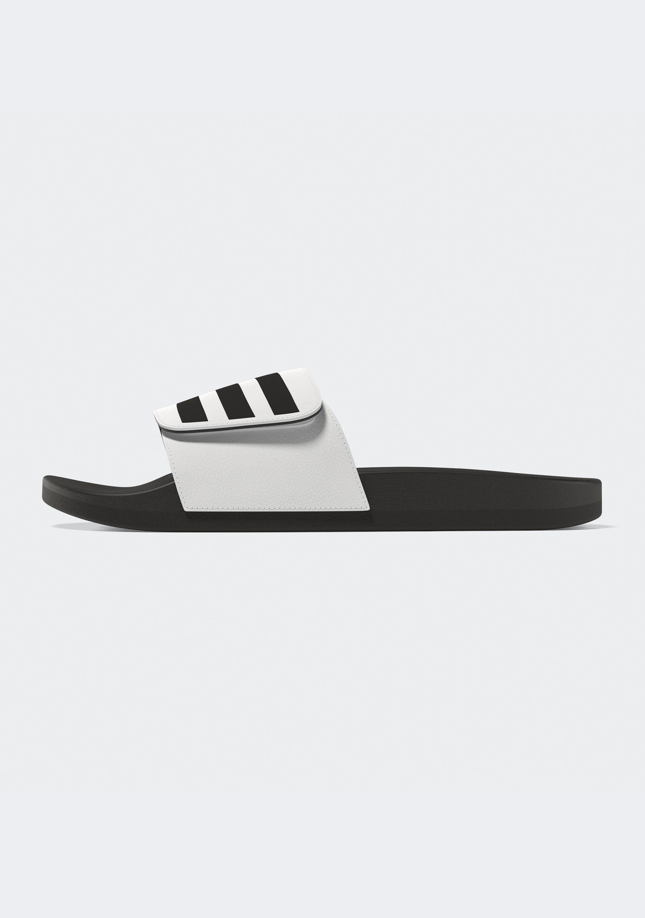 Adidas Men's Adilette Comfort Adjustable Slides - Lightweight & Cushioned Shower Sandals for Pool, Beach, Gym & Lounge