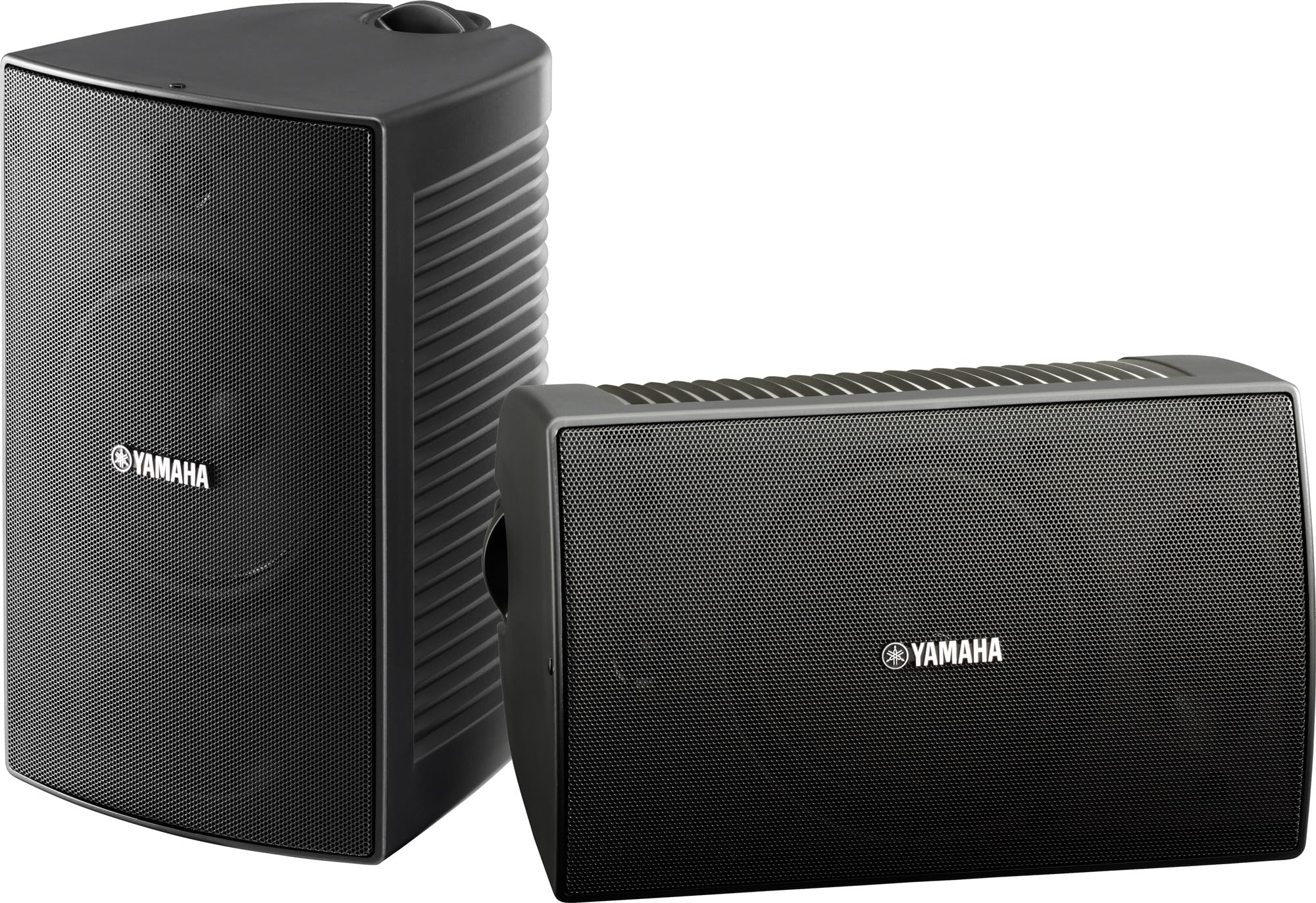 YAMAHA NS-AW294BL Indoor/Outdoor 2-Way Weatherproof Speakers (Pair, Black) - Perfect for Patio, Garden & Home Theater Sound System