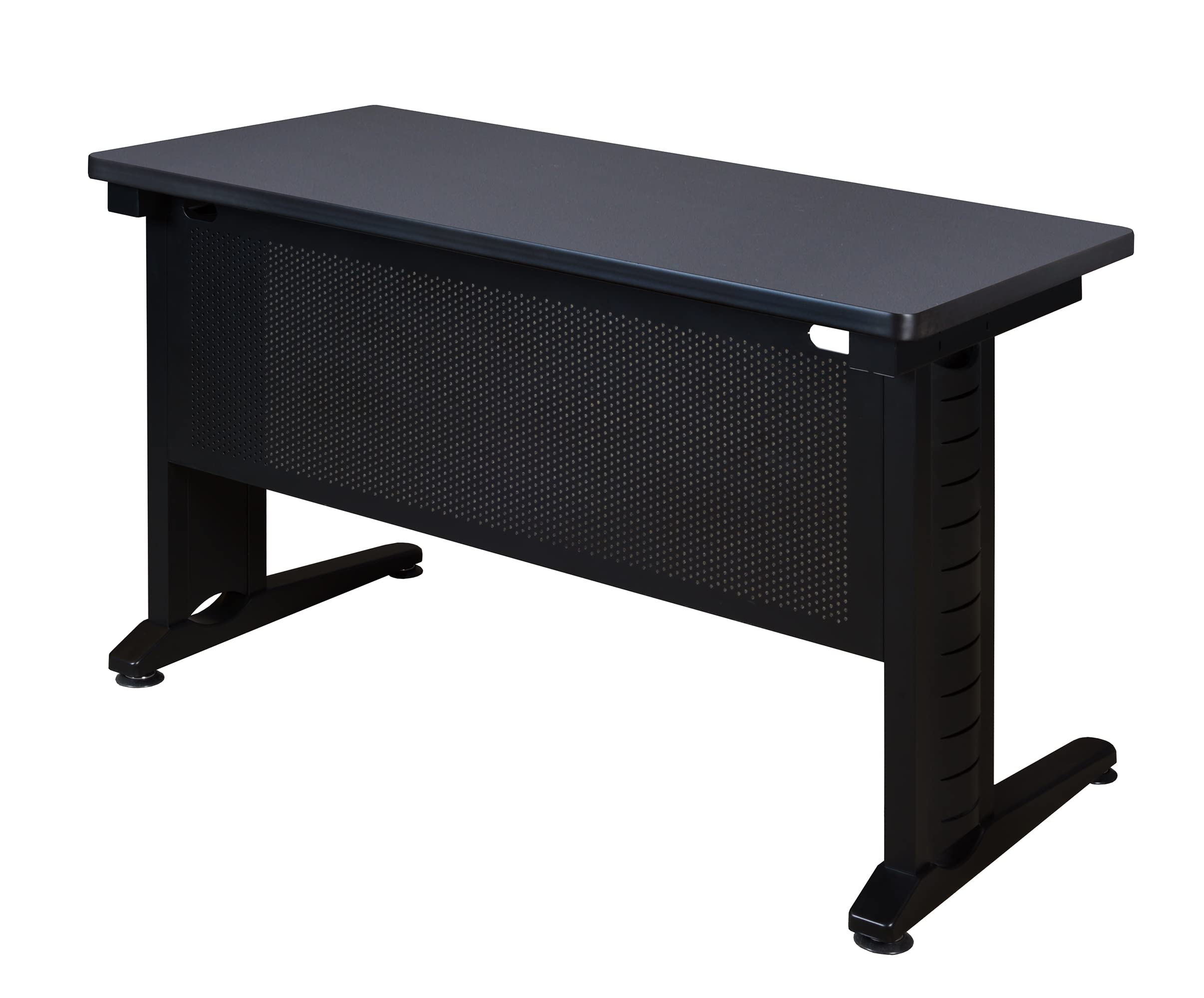 Regency Fusion 42 x 24 Inch Professional Training Table - Durable Grey Work Desk for Office, Classroom & Gym - Perfect for Meetings, Workouts & Study Sessions