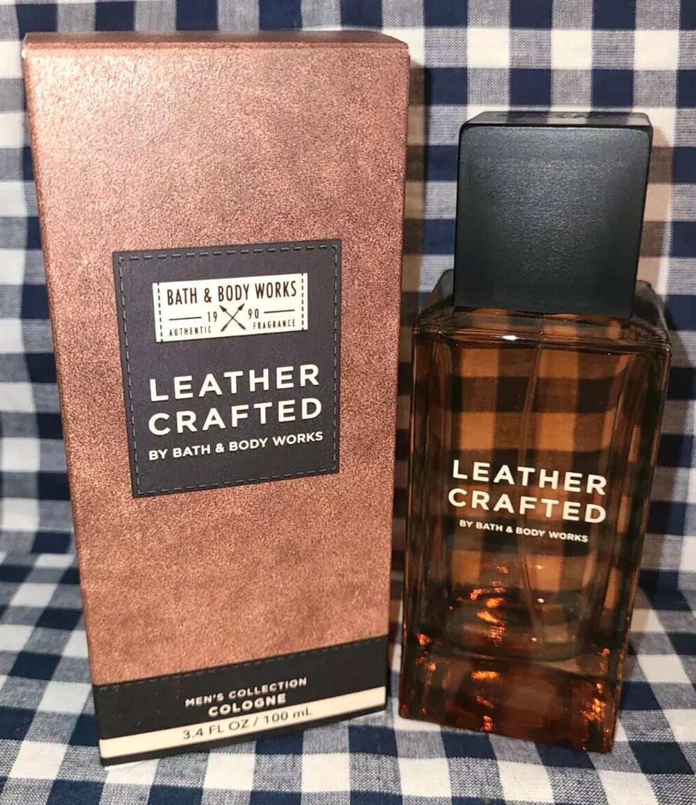 Premium Men's Cologne - 3.4 fl oz / 100 mL Luxury Leather Scent Eau de Toilette - Gift for Him, Date Night & Special Occasions