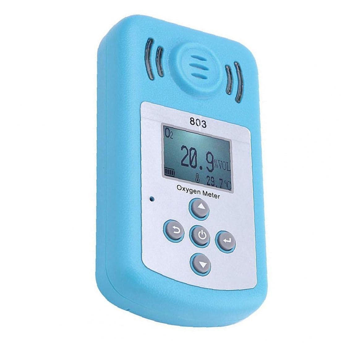 Portable Oxygen Detector O2 Concentration Meter - KXL803 with Sound, Light & Vibration Alarm, LCD Display | Home Safety, Industrial Use, Healthcare Monitoring