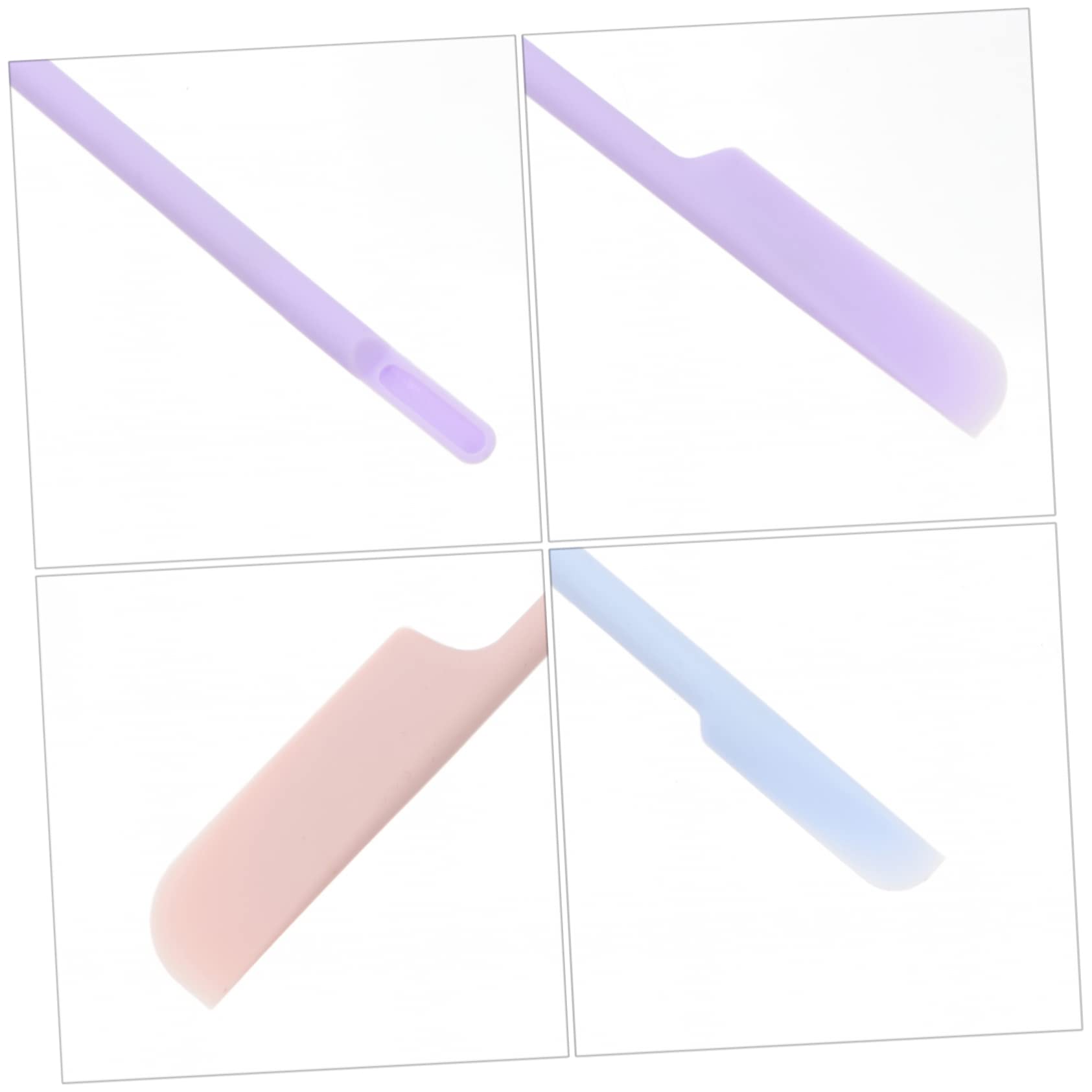 9-Piece Mini Cosmetic Spatula Set - Blender Makeup Spatulas, Cream Scoops & Lip Gloss Applicators - Perfect for Makeup Lotion, Skincare Jars & Travel Beauty Kits