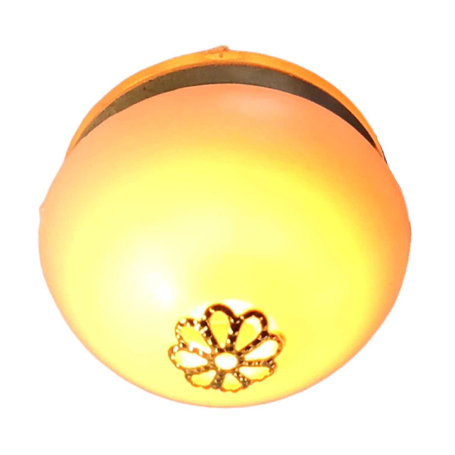 Melody Jane Dolls Houses Round Flush Ceiling Light 12V Miniature Electric Lighting for Dollhouse, DIY Miniature Room Decor, and Model Train Scenery - Perfect for Miniature Home Lighting and Craft Projects