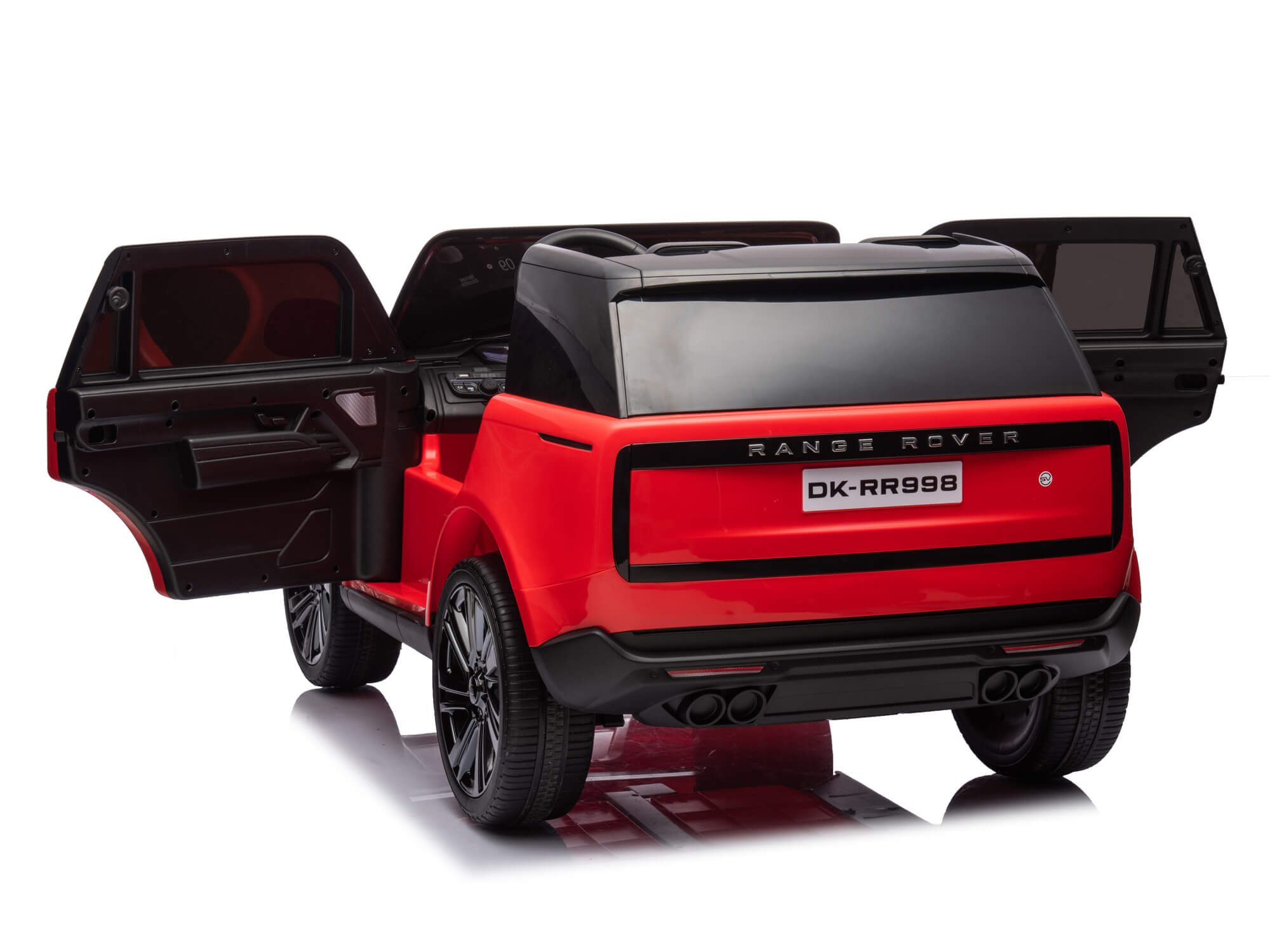 24V Land Rover Kids Electric Ride-On SUV with Parental Remote Control - Red | Off-Road Adventure Toy for Boys & Girls | Perfect for Outdoor Play, Backyard Fun & Birthday Gifts