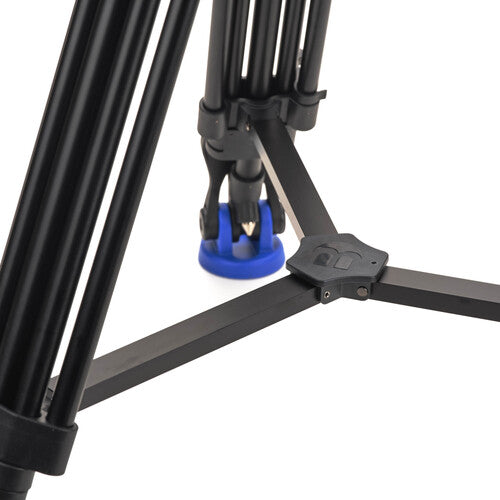 Benro Lightning Lock Video Tripod - Aluminum 60mm Bowl Head for DSLR Cameras | Perfect for Vlogging, Live Streaming & Outdoor Photography
