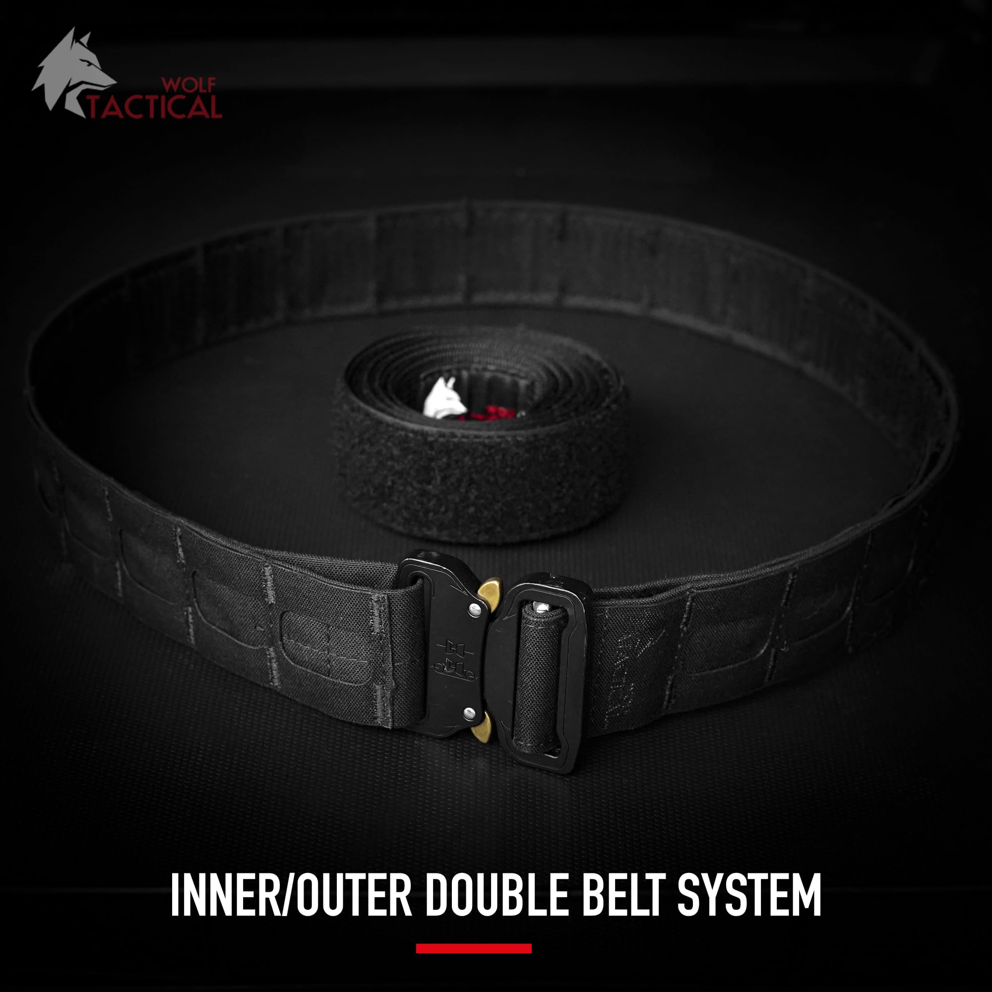 WOLF TACTICAL Molle Battle Belt Lite - 1.75