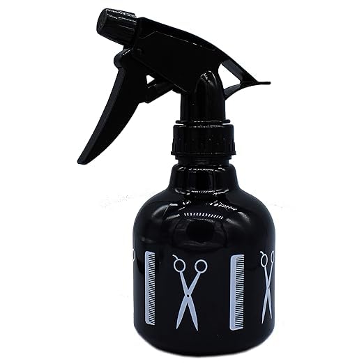 BANIRA 16oz Empty Spray Bottle - Professional Fine Mist Sprayer for Hair Styling, Face Misting, Plants & Cleaning - Refillable Plastic Bottle with Adjustable Nozzle for Salon, Home & Travel Use