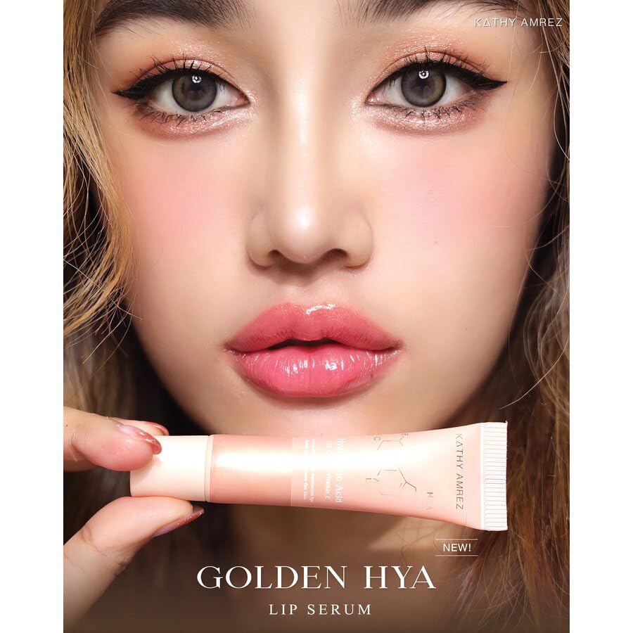 DHL 0.33oz Kathy Amrez Lip Serum with Vitamin E & C - Hydrating Lip Care for Dry Lips