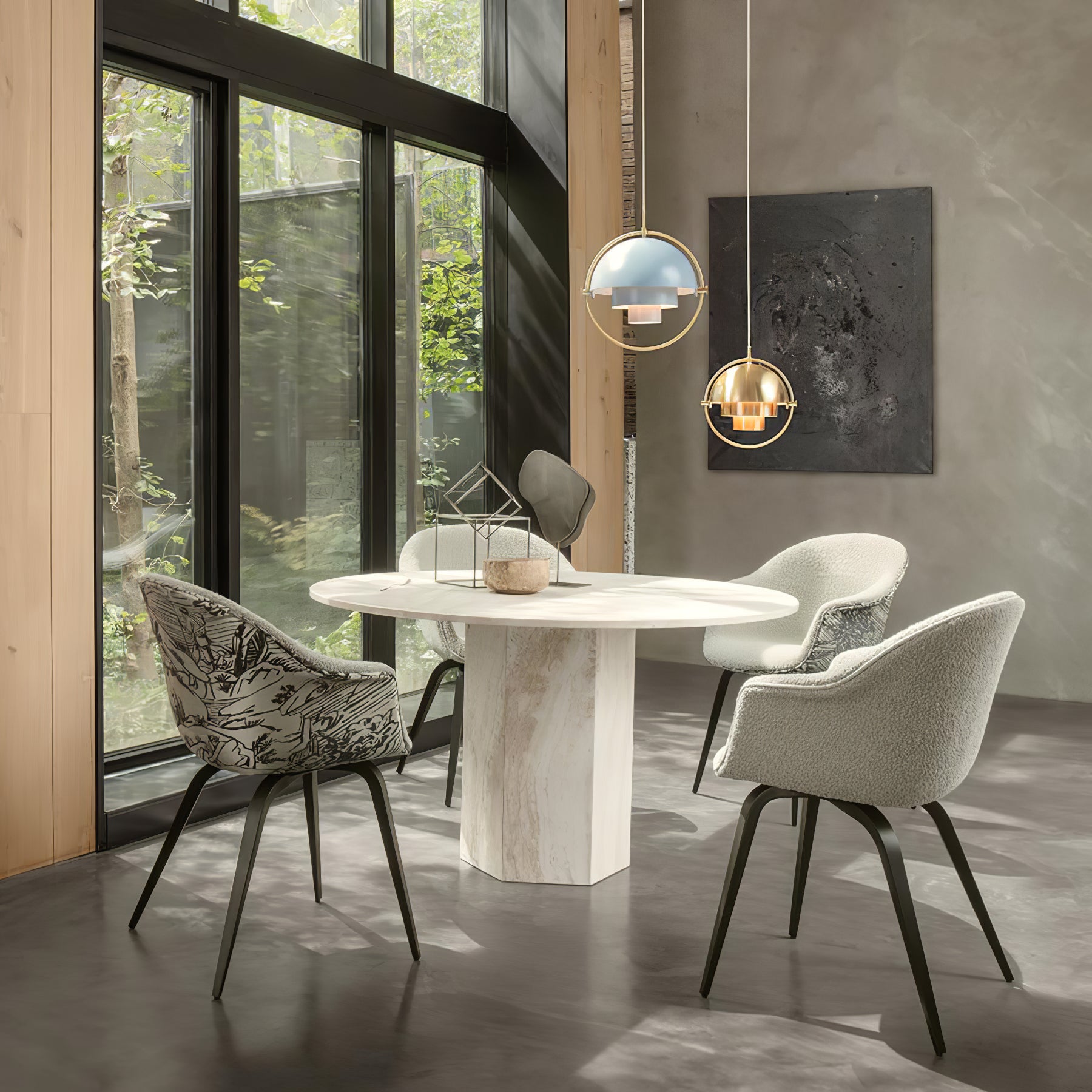 Modern Multi Lite Pendant Light - Adjustable LED Hanging Fixture for Kitchen Island, Dining Room & Bedroom Lighting