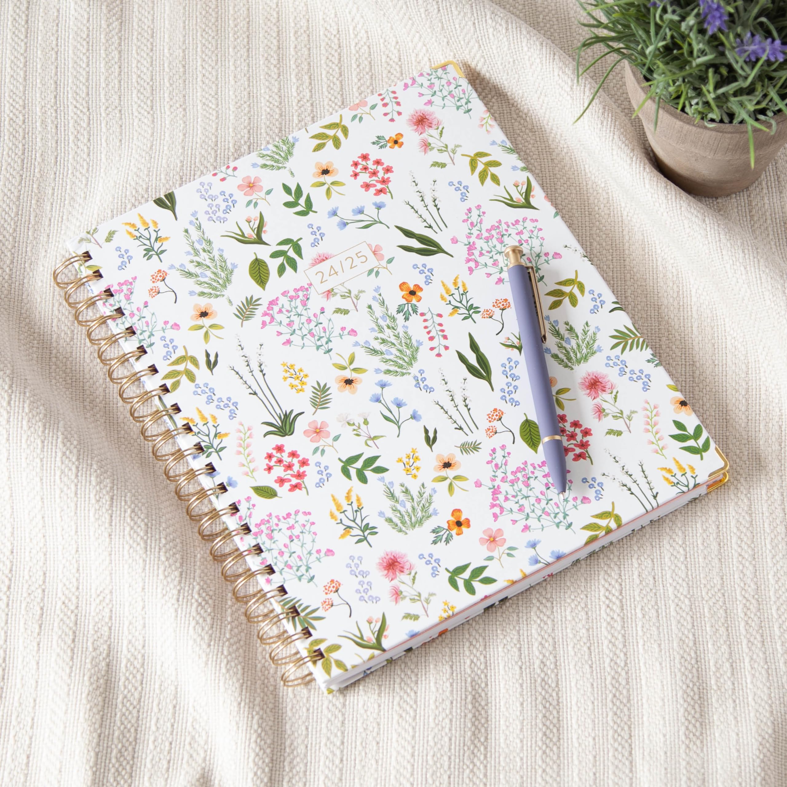 Blue Sky 2024-2025 Academic Planner - Weekly & Monthly Calendar, 8.5