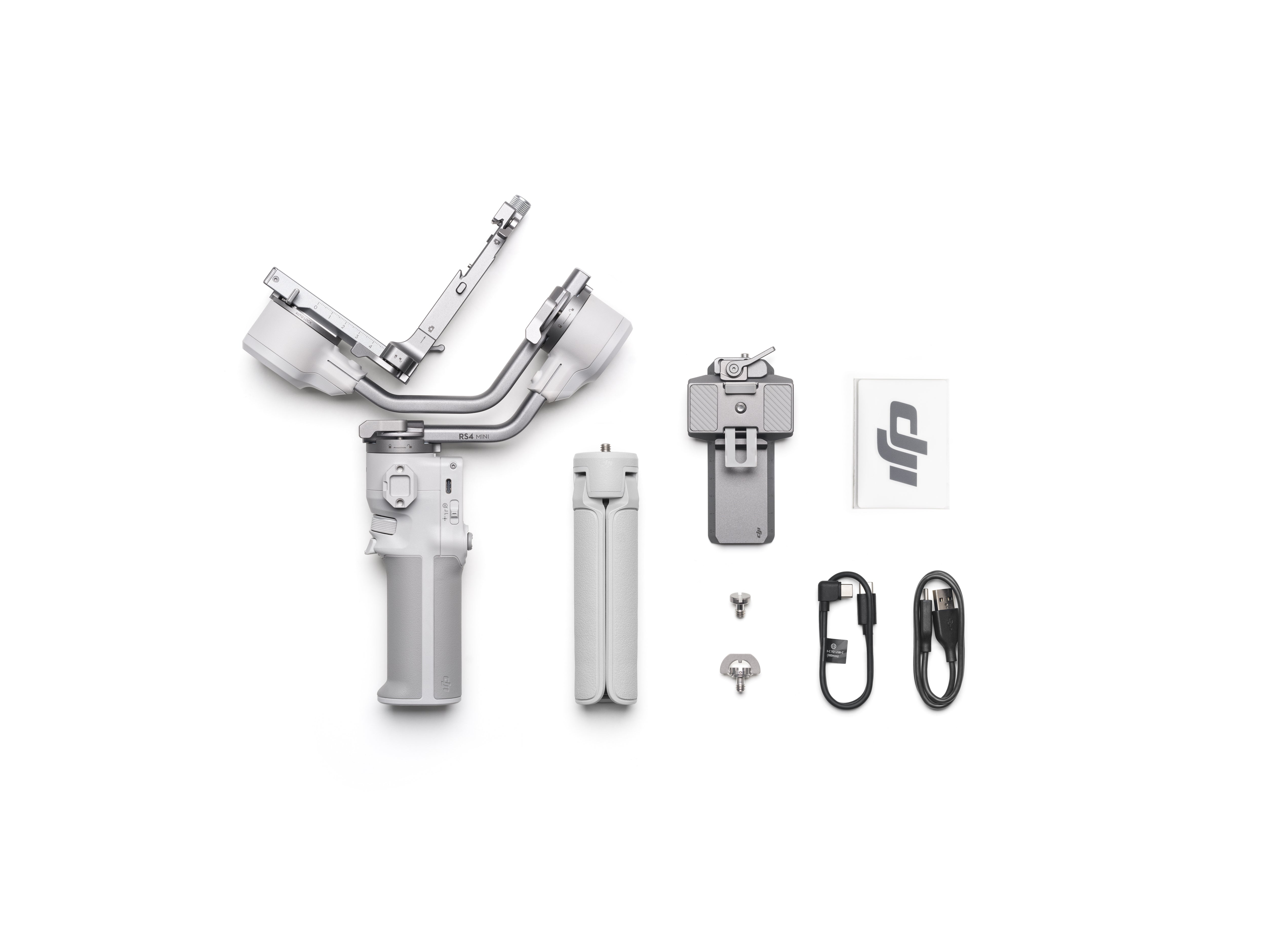 DJI RS4 Mini - 3-Axis Handheld Gimbal Stabilizer for Mirrorless Cameras | Lightweight & Portable | Perfect for Vlogging, Travel & Film Making