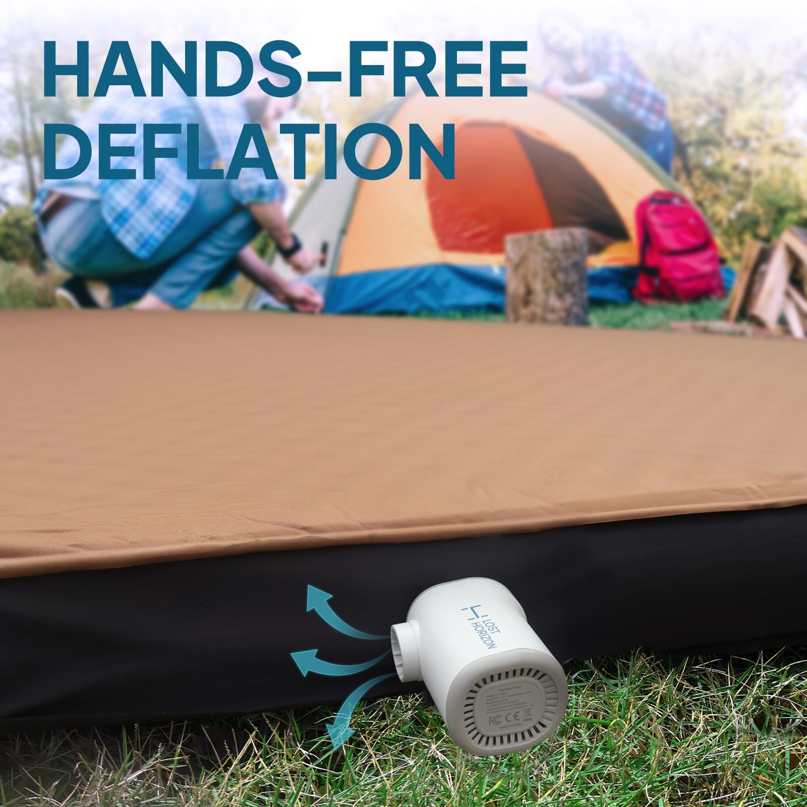 LOSTHORIZON Self-Inflating Camping Mattress - 4.5