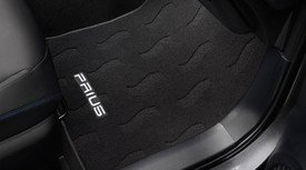 Toyota Genuine PT919-47160-20 All-Weather Black Carpet Floor Mats - Perfect for Camry, Corolla & RAV4 - Durable Protection for Mud, Snow & Spills