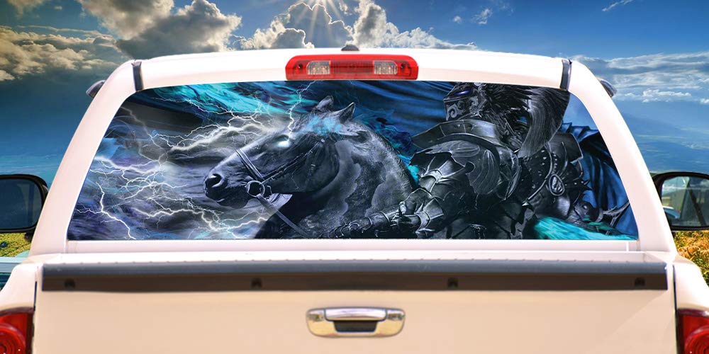 SignMission Storm King Rear Window Vinyl Decal - HD View-Thru Graphics for Full Size Trucks | Professional Grade Weatherproof Material | Universal Fit | Car Wash Safe | Made in USA | Perfect for Off-Roading, Work Trucks & Custom Vehicle Styling