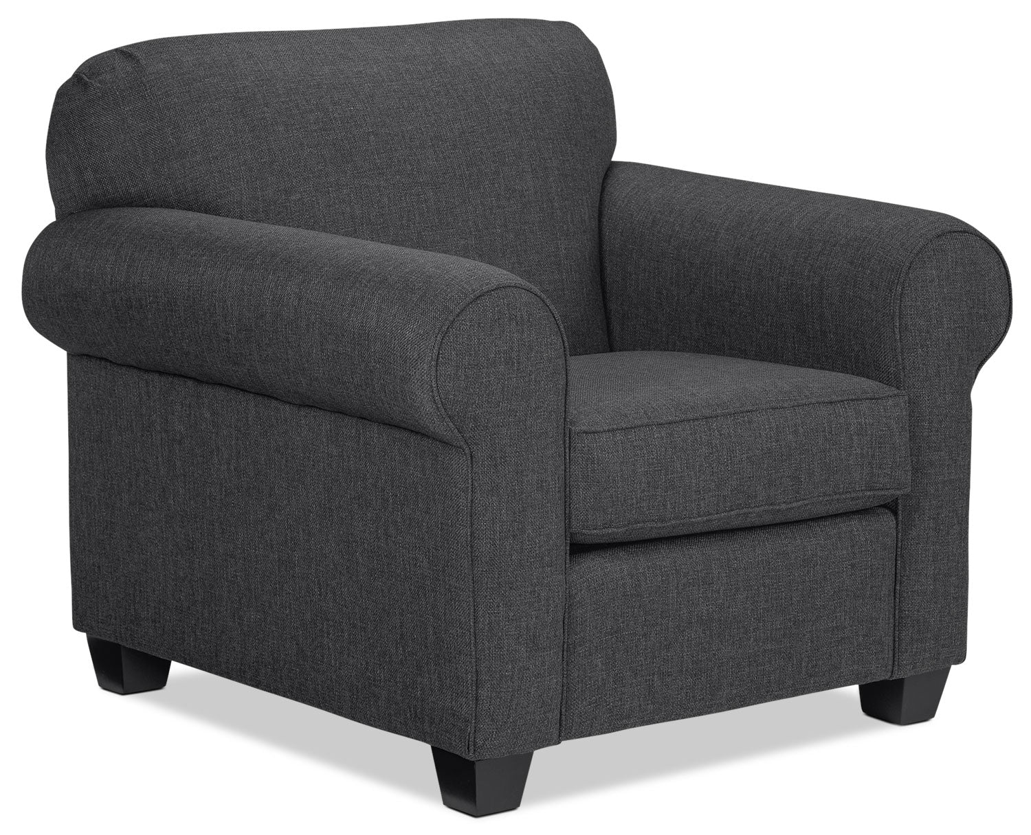 Aristotle Chair - Modern Graphite Office Chair with Ergonomic Design for Home & Workspace - Perfect for Remote Work, Gaming & Study