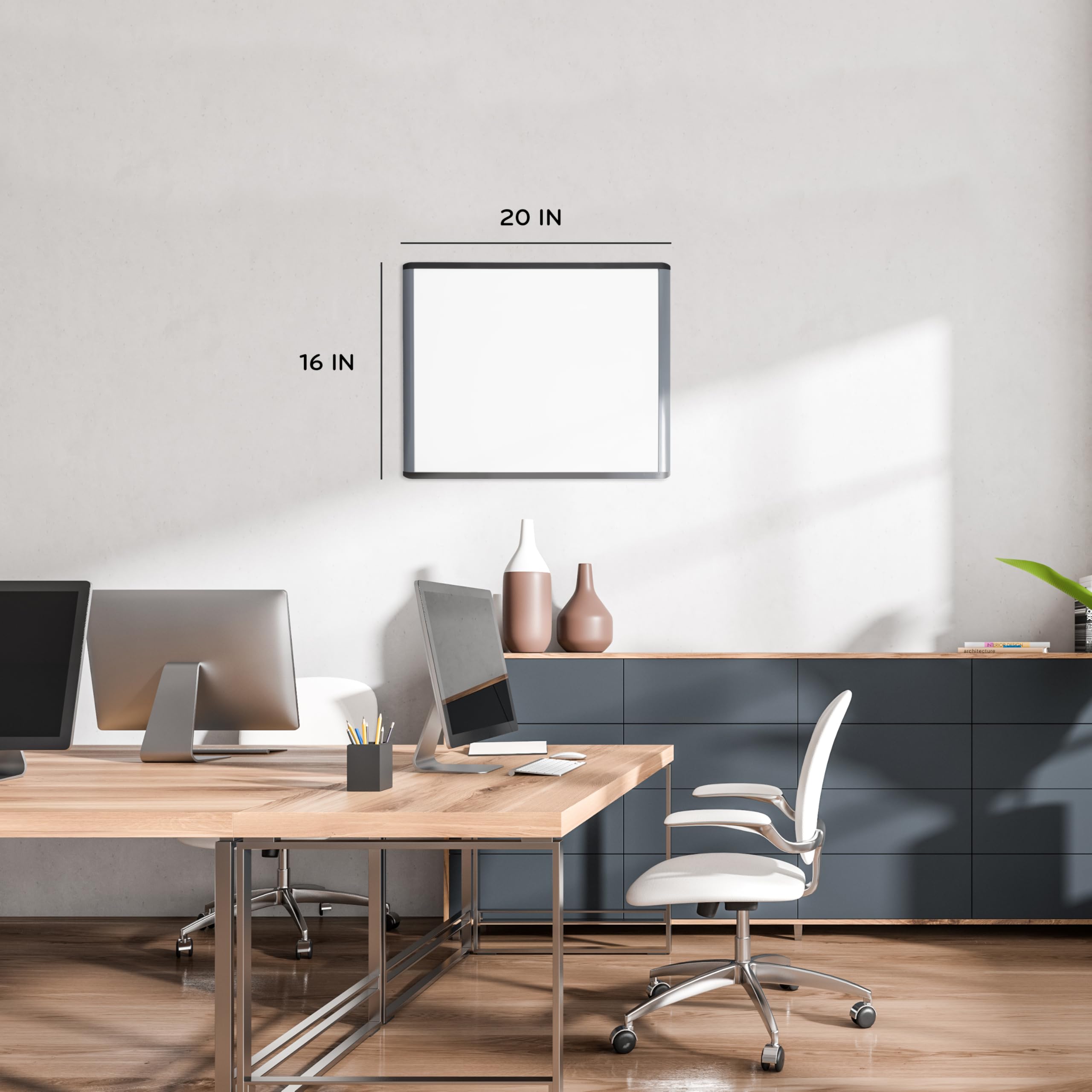 U Brands Magnetic Dry Erase Board 20