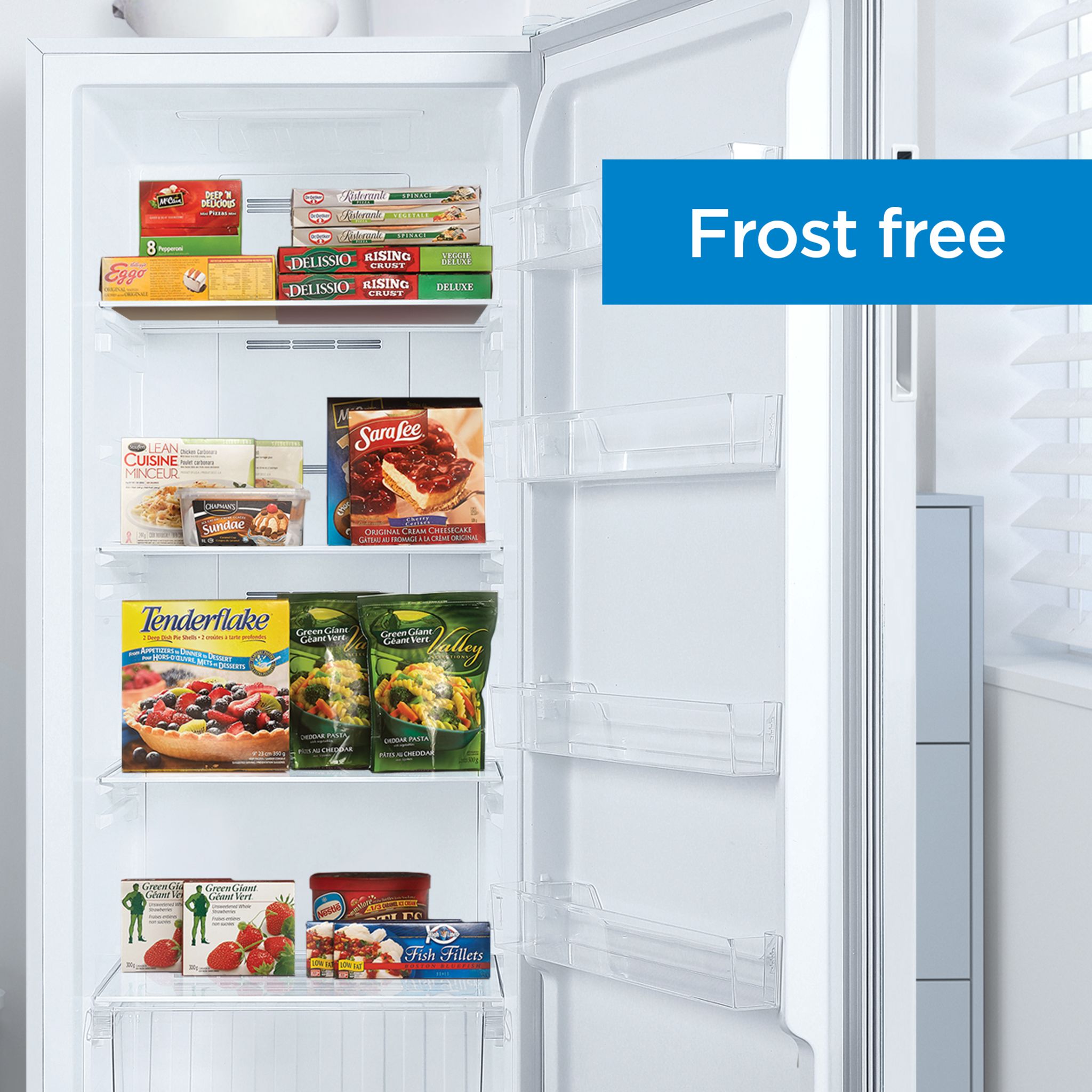 Danby Upright Freezer 14.0 Cu. Ft. (DUF140A1WDB) - Energy Efficient White Chest Freezer for Home, Garage & Basement Storage - Perfect for Frozen Food, Meat & Bulk Groceries