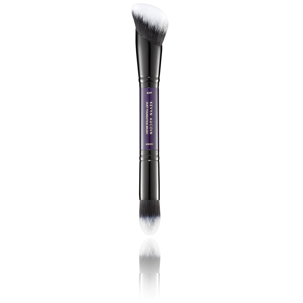 Duet Foundation Brush - Professional Makeup Brush Set for Flawless Liquid & Powder Foundation Application - Perfect for Daily Makeup, Contouring, and Airbrush Finish