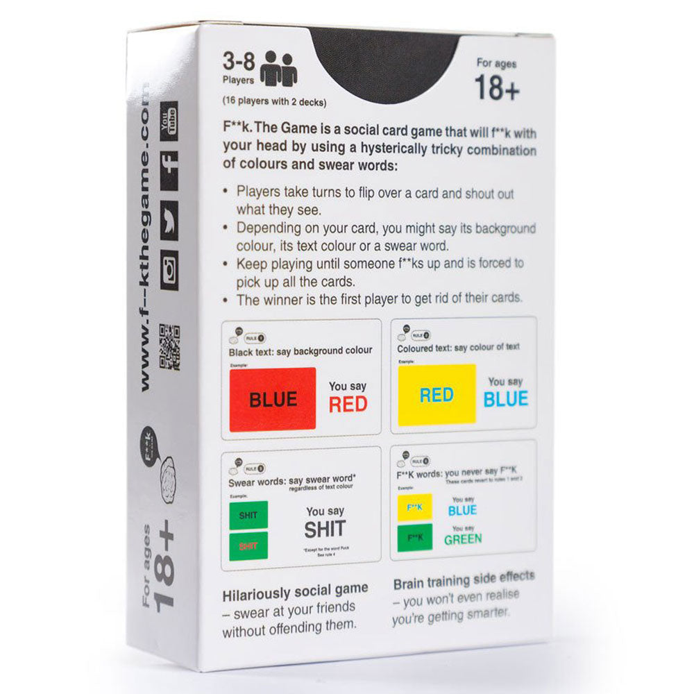 F**k The Card Game - Hilarious Adult Party Game for Game Nights & Gatherings - Perfect for Friends & Couples