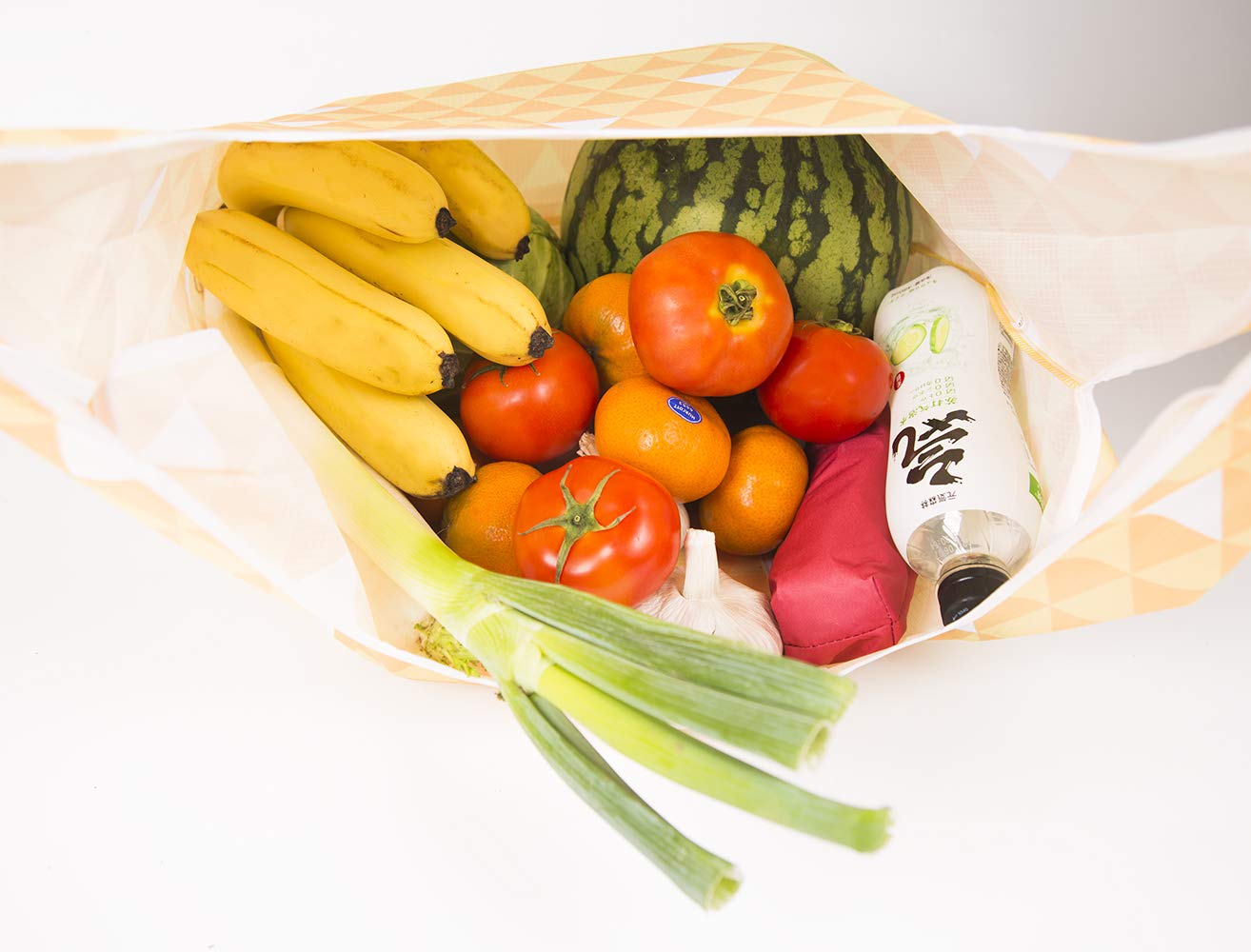 Maxer Japanese Anime Reusable Grocery Tote Bags - 3 Pack XL Eco-Friendly Shopping Bags (50LBS Capacity) for Groceries, Beach, Picnics & Daily Use