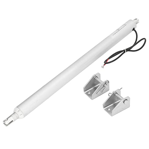 9.8in Heavy Duty Electric Linear Actuator 200N Max Force with Mounting Brackets, IP65 Waterproof 24V DC Motor for Electric Lift Beds, Recliner Chairs, Adjustable Sofas - Perfect for Home Furniture, Medical Equipment and Industrial Automation