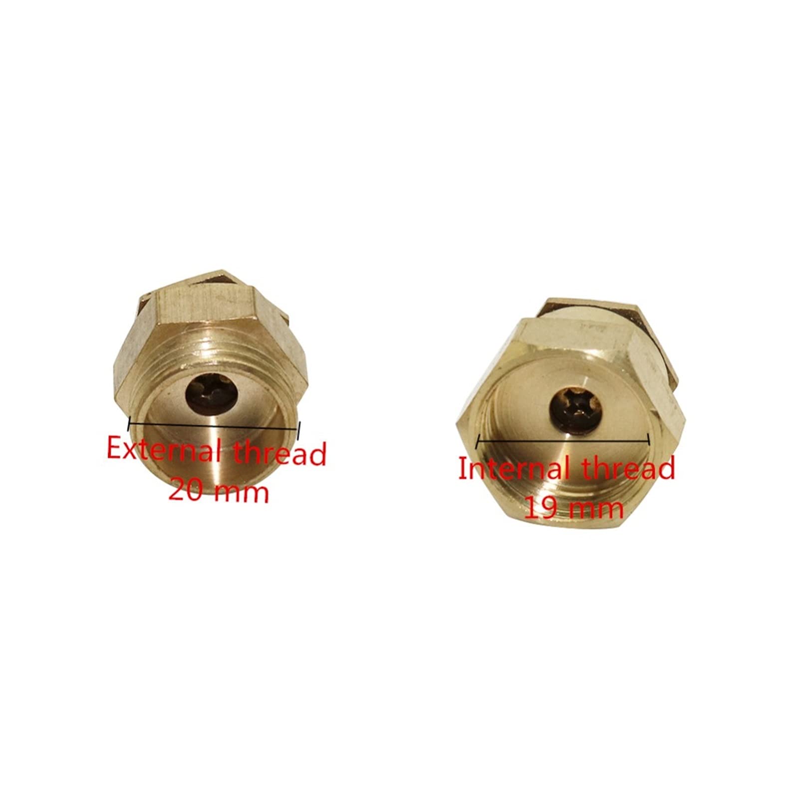 Adjustable Copper Garden Irrigation Dripper Nozzle - Fine Mist Spray for Greenhouse, Dust Removal & Cooling (50 Pack, Copper) - Perfect for Hydroponics, Vertical Gardens & Plant Misting Systems