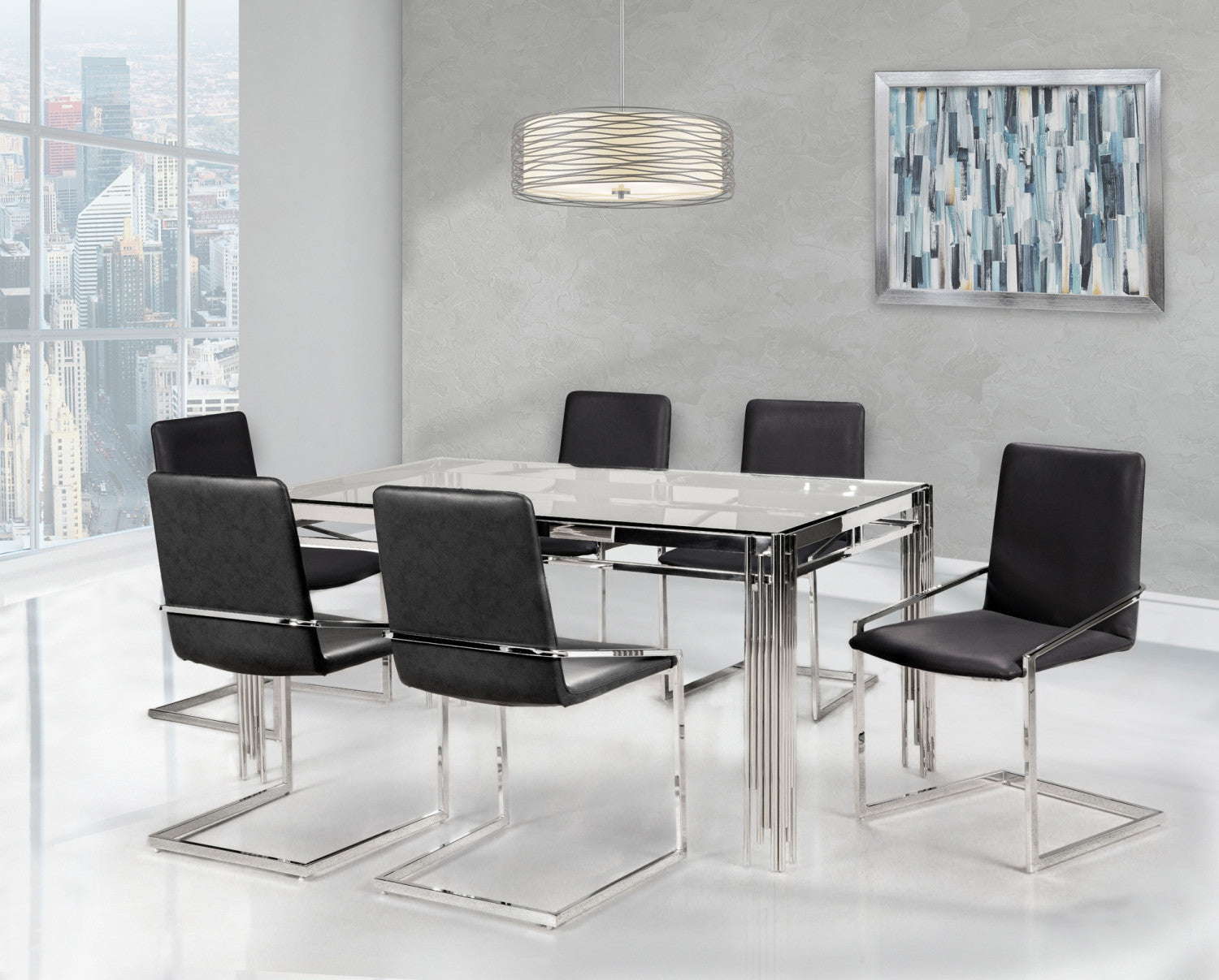 Ariya Modern Dining Chairs Set of 2 - Dark Grey Upholstered Kitchen Chairs for Dining Room, Breakfast Nook & Small Spaces