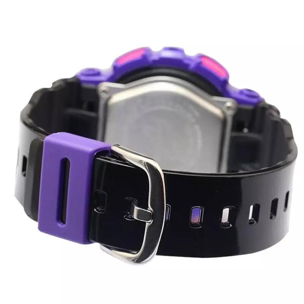 CASIO BABY-G BA-110NC-6ADR Digital Quartz Watch for Women - Purple & Black Resin Band, Shock Resistant, Water Resistant - Perfect for Sports, Fitness & Outdoor Activities