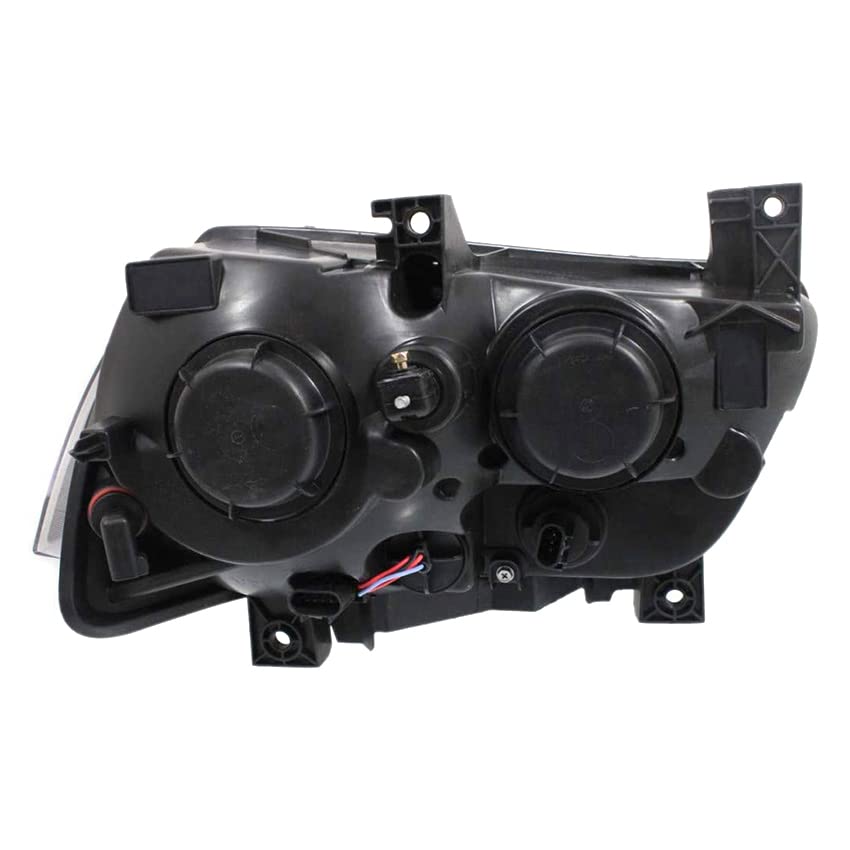 RAREELECTRICAL New Headlight Assembly Compatible with Dodge Charger Pursuit 2011-2014 - Part Numbers 57010411AF & CH2502232 - Perfect for Night Driving & Police Vehicle Upgrades