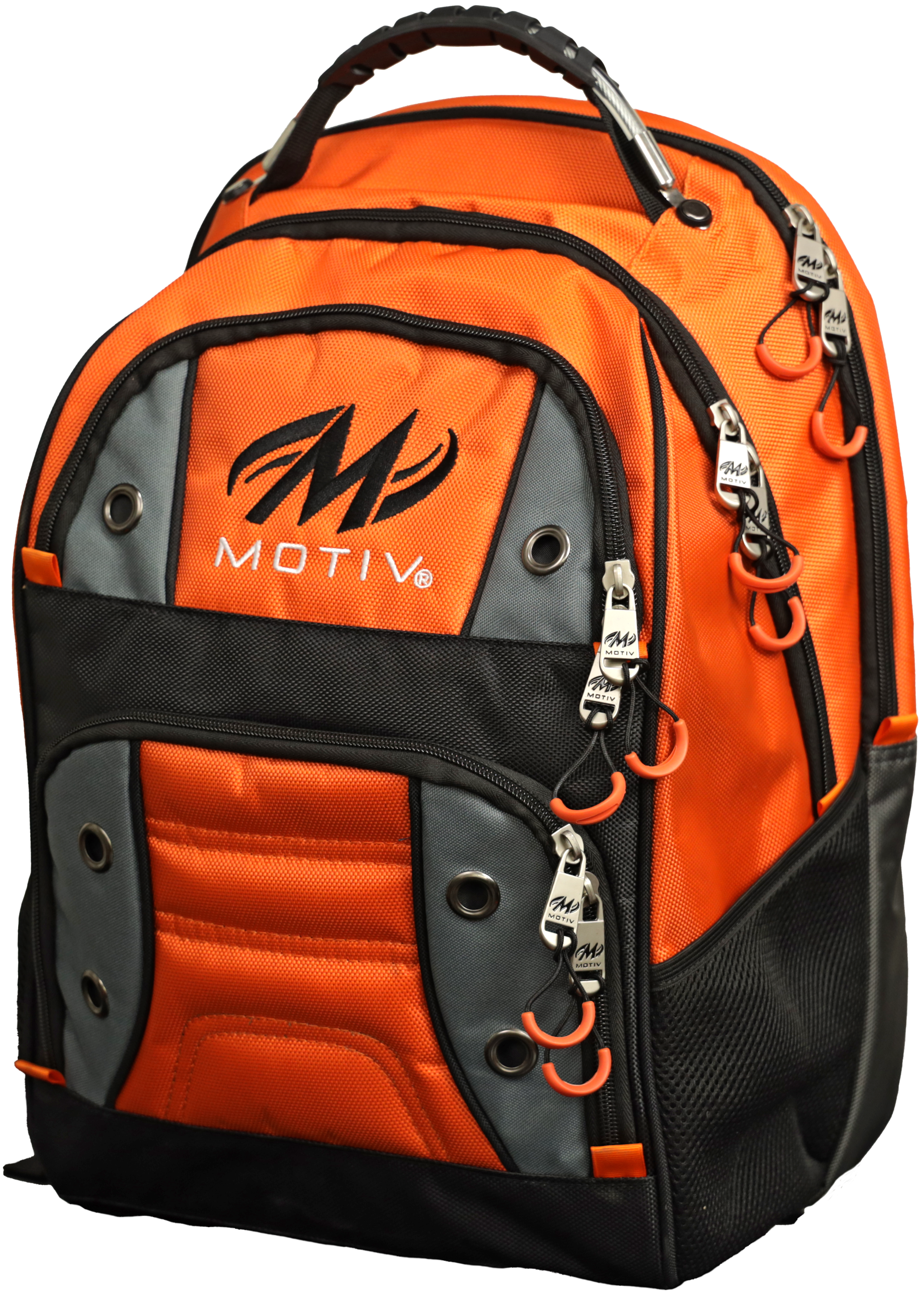 Motiv Intrepid Backpack - Lightweight Durable Hiking Backpack in Vibrant Tangerine Color - Perfect for Outdoor Adventures, Travel & Daily Commute