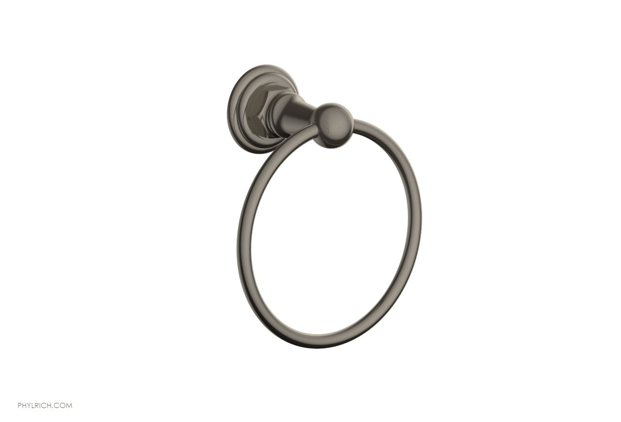 HEX TRADITIONAL Chrome Towel Ring - 500 Series 75mm Bathroom Accessory for Modern & Traditional Homes - Perfect for Bathrooms, Powder Rooms & Spa Settings