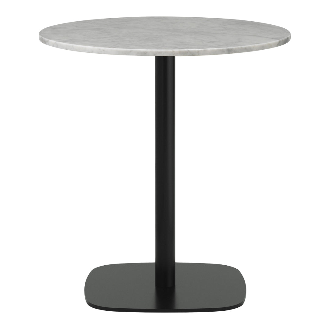 Round Cafe Table - Modern & Durable Indoor/Outdoor Dining Table for Restaurants, Patios, and Home Decor