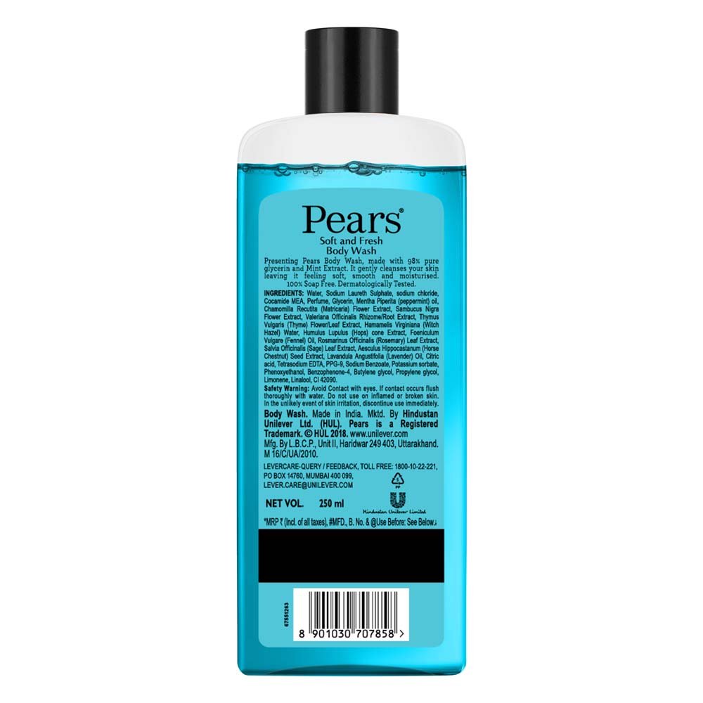 Pears Soft and Fresh Shower Gel for Smooth Skin - 250ml & Dove Hair Fall Rescue Conditioner for Stronger Hair - 180ml | Daily Shower Routine & Hair Care Essentials for Men and Women