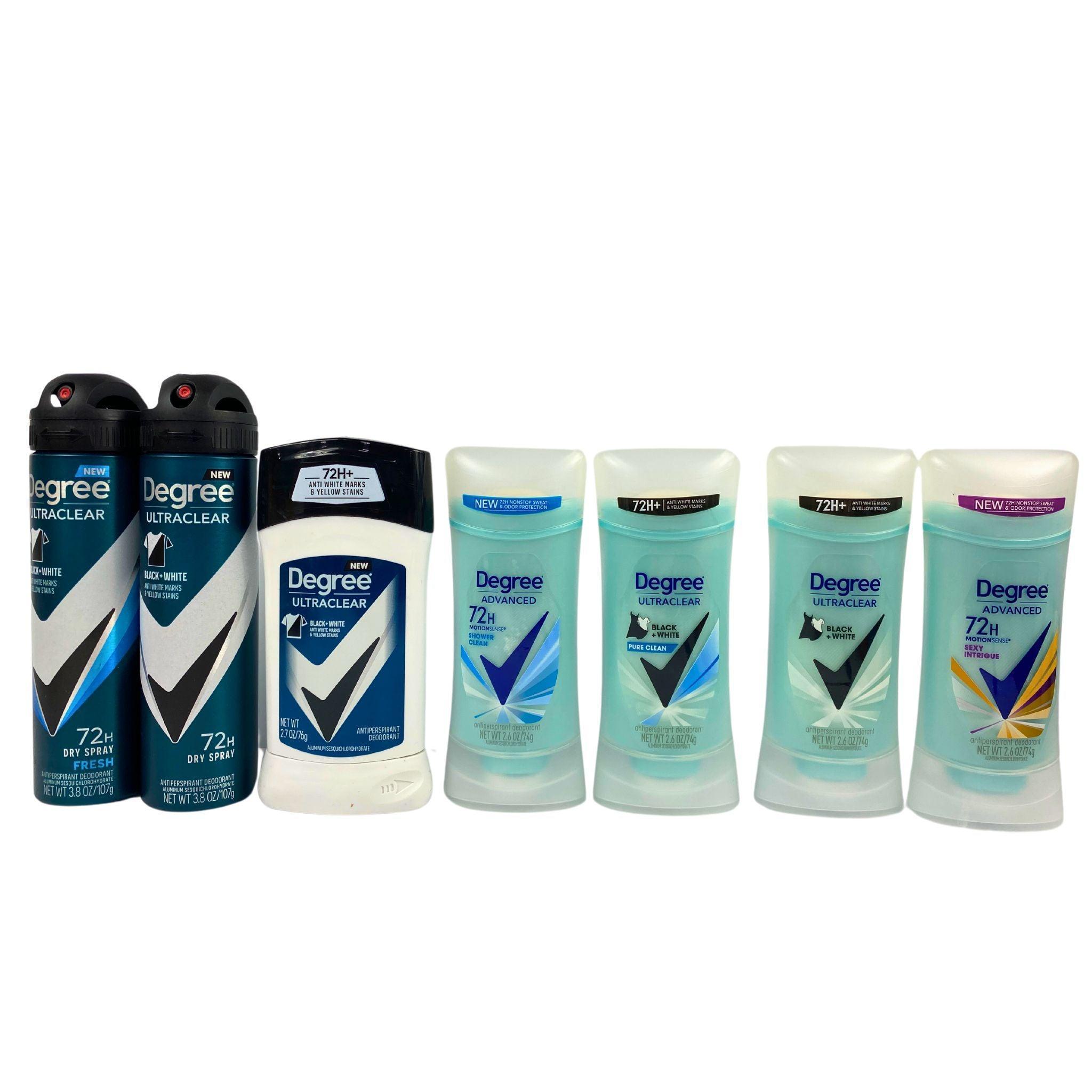 Degree Mixed Display Antiperspirant Dry Spray & Invisible Solid Deodorant (52-Piece Bulk Pack) - Fresh All Day Protection for Men & Women at Work, Gym or Outdoor Activities