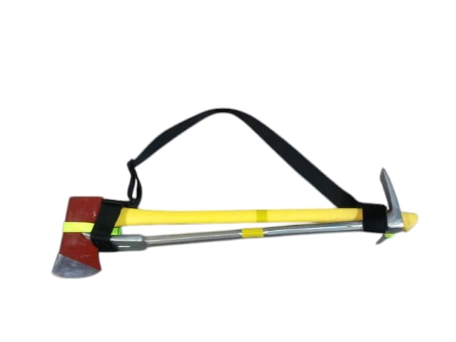 Firefighter Axe Halligan Tool Irons Carrier Sling - Heavy Duty Rescue Gear for Emergency Responders (Tools Not Included) - Perfect for Firefighting, Rescue Operations & Tactical Training