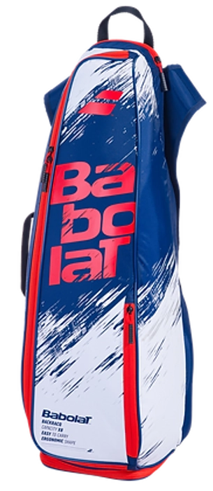 Babolat Backpack Badminton Racket Bag - Holds 3 Rackets | Lightweight & Durable for Training, Matches & Travel | Perfect for Badminton Players & Enthusiasts