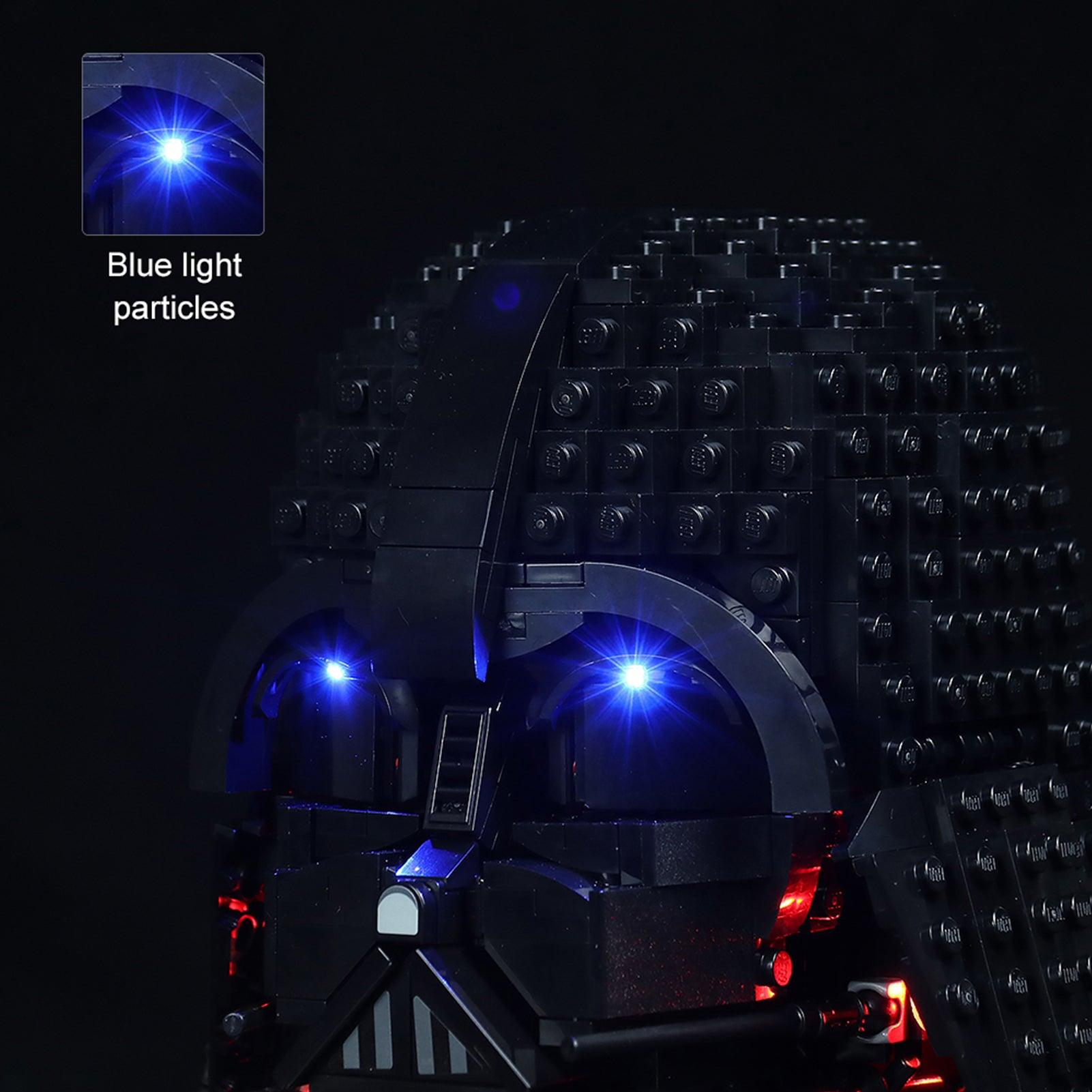Lego Star Wars Darth Vader Helmet 75304 Light Kit - LED Lighting Set for Model Display & Collection Enhancement - Perfect for Home Decor, Gift & Star Wars Fans