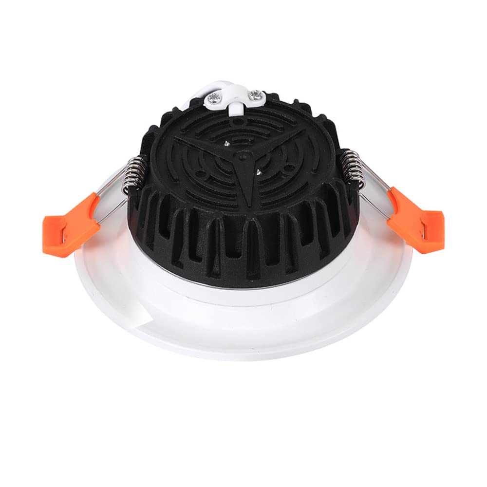 5W Recessed LED Downlight Spotlight - Anti-Glare Ceiling Light Fixture for Home Decor (500LM, 70mm Cut-Out, AC85-265V) - Perfect for Living Room, Bedroom & Kitchen Lighting