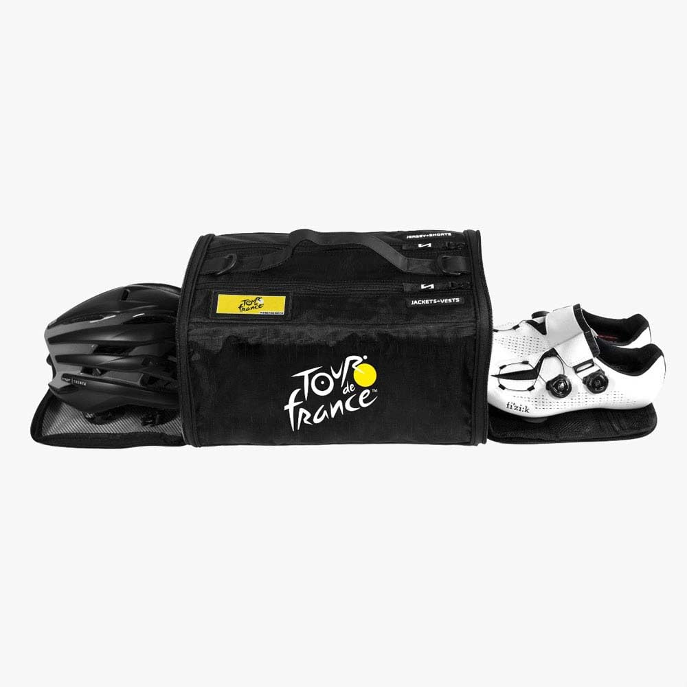 Scicon Soft 695 Roller Black Saddle Bag - Waterproof Cycling Storage for Road Bikes | Perfect for Commuting, Training & Long Distance Rides