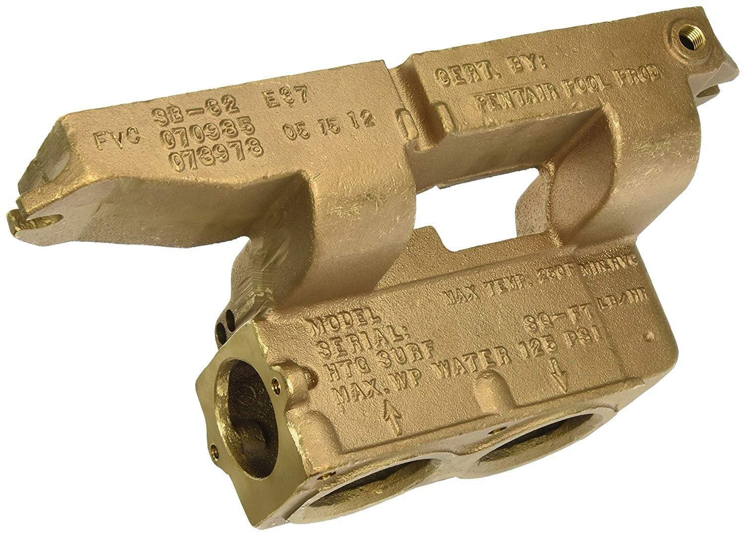 Pentair 070985 Main In/Out Header Replacement for Pool and Spa Water Heaters - Perfect for Swimming Pool Maintenance & Hot Tub Repair