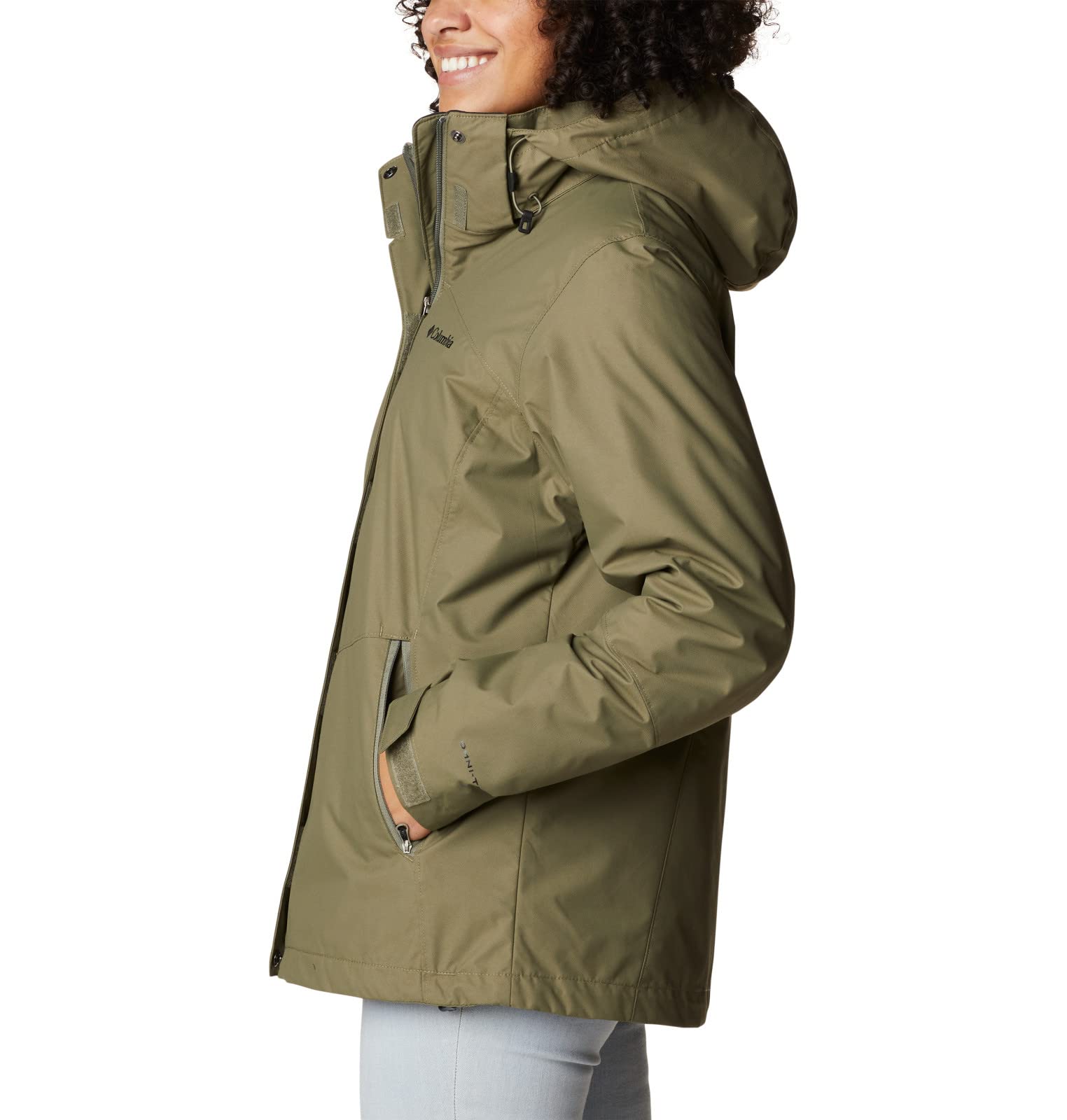 Columbia Women's Bugaboo II Fleece Interchange Jacket - Waterproof & Warm Winter Outerwear for Hiking, Skiing & Outdoor Adventures