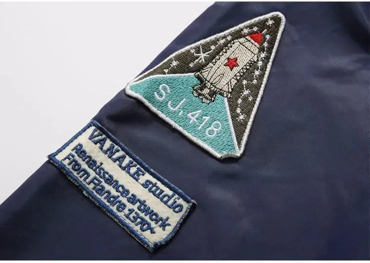 Stylish Men's Bomber Jacket - Lightweight & Water-Resistant for Outdoor Activities, Travel & Casual Wear