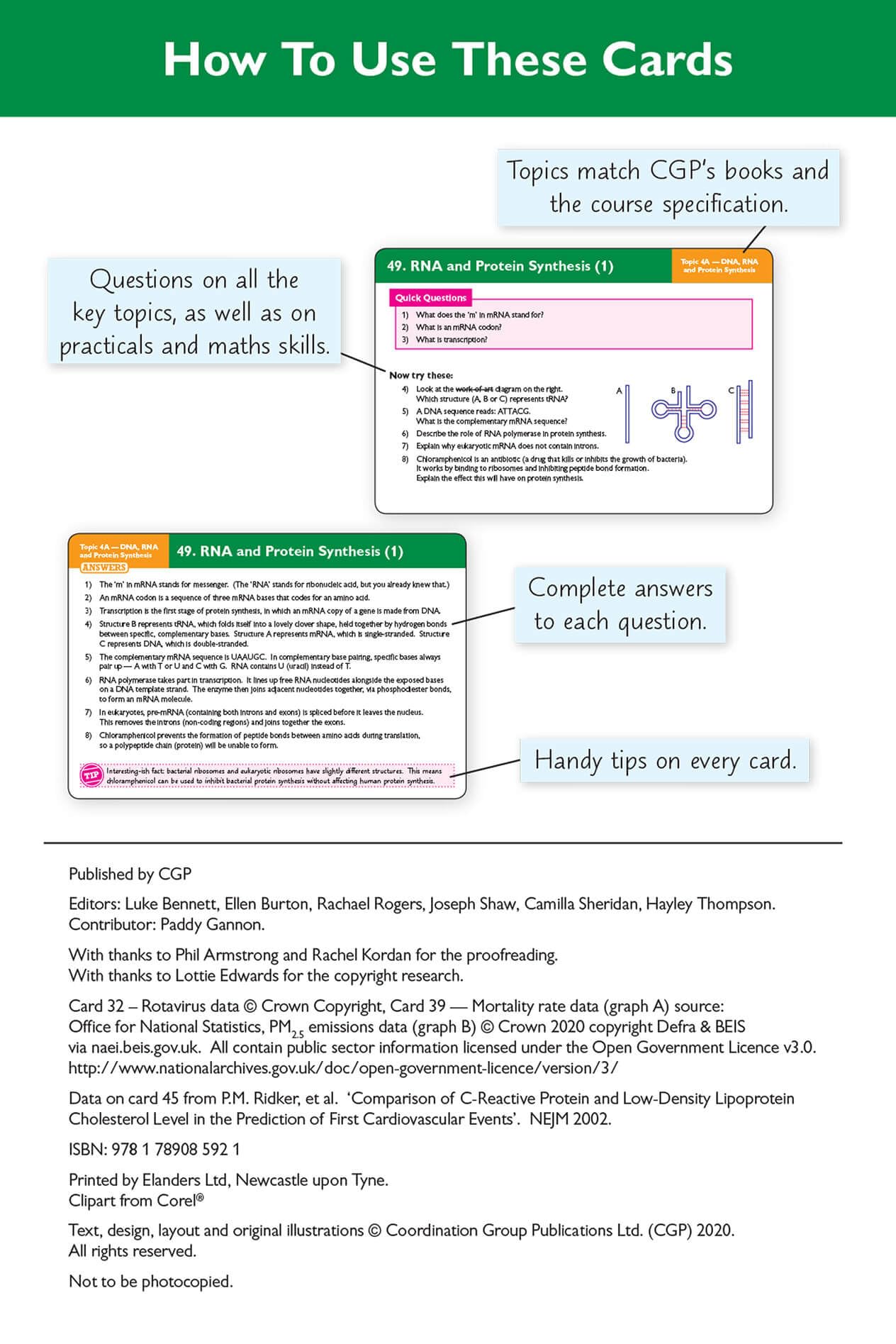 A-Level Biology AQA Revision Question Cards for 2025 & 2026 Exams | CGP AQA A-Level Biology Study Guide | Perfect for Exam Prep & Self-Study