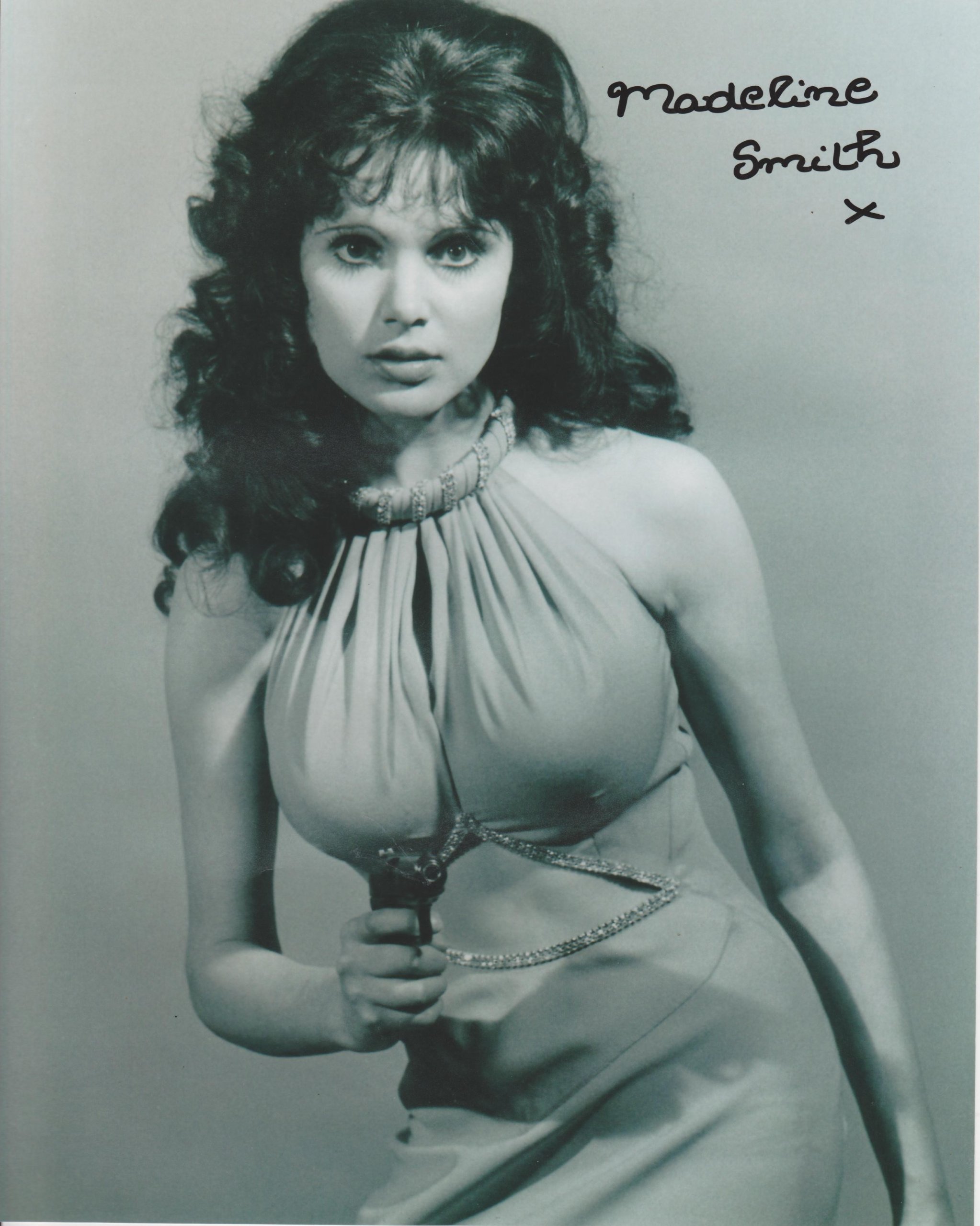 Madeline Smith Autographed James Bond #2 Photo - Signed Memorabilia for Movie Fans & Collectors - Perfect for Display, Gifts, and Home Decor